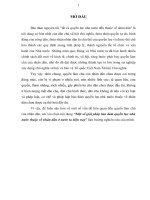 Một số giải pháp bảo đảm quyền lực nhà nước thuộc về nhân dân ở nước ta hiện nay 