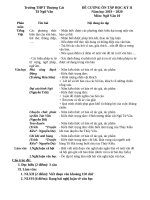 Đề cương ôn tập học kì 2 môn Ngữ văn lớp 10 năm 2019-2020 - Trường THPT Thượng Cát