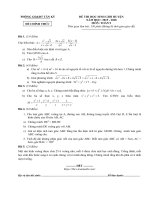 Đề thi học sinh giỏi môn Toán lớp 9 cấp huyện năm 2019-2020 - Sở GD&ĐT Tân Kỳ