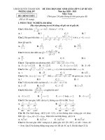 Đề thi học sinh giỏi môn Toán lớp 9 cấp huyện năm 2020-2021 - Sở GD&ĐT Thanh Sơn
