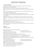 Đề cương ôn tập học kì 2 môn Vật lí lớp 11 năm 2020-2021 - Trường THPT Phúc Thọ