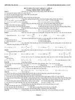 Đề cương ôn tập học kì 1 môn Vật lí lớp 10 năm 2020-2021 - Trường THPT Phúc Thọ