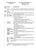 Đề cương ôn tập học kì 2 môn Ngữ văn lớp 12 năm 2019-2020 - Trường THPT Thượng Cát