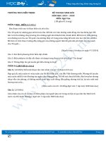 Đề thi HSG năm 2019 môn Ngữ Văn 7 - Trường THCS Diễn Thịnh