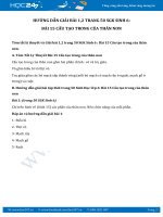 Hướng dẫn giải bài 1,2 trang 50 SGK Sinh học 6