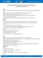 Bộ 3 đề kiểm tra 15 phút Chương 4 môn Hóa học 9 (có lời giải chi tiết)