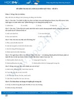 Đề kiểm tra HK2 năm 2020 môn Ngữ Văn 6 - Đề số 4