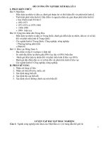 Đề cương ôn tập học kì 2 môn Địa lí lớp 11 năm 2019-2020 - Trường THPT Yên Lãng