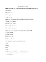 Đề cương ôn tập học kì 2 môn Lịch sử lớp 10 năm 2019-2020 - Trường THPT Yên Lãng