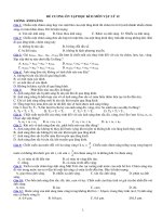 Đề cương ôn tập học kì 2 môn Vật lí lớp 12 năm 2020-2021 - Trường THPT Lương Ngọc Quyến
