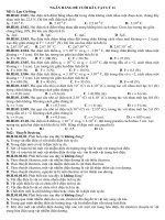 Đề cương ôn tập học kì 1 môn Vật lí lớp 11 năm 2020-2021 - Trường THPT Uông Bí