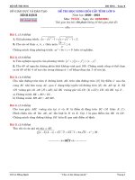 Đề thi học sinh giỏi môn Toán lớp 9 cấp tỉnh năm 2020-2021 - Sở GD&ĐT Bình Định