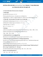 Giải bài tập Tích của vectơ với một số SGK Hình học 10