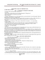 Đề cương ôn tập học kì 1 môn Địa lí lớp 12 năm 2020-2021 - Trường THPT Tôn Thất Tùng