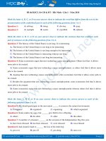 2 đề thi thử THPT QG năm 2018 môn Tiếng Anh Sở GD&ĐT Bắc Ninh