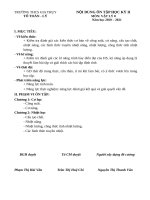 Đề cương ôn tập học kì 2 môn Vật lí lớp 8 năm 2020-2021 - Trường THCS Gia Thụy