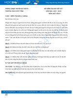 Đề kiểm tra bài viết số 7 năm 2020 môn Ngữ Văn 8 - Trường THCS DTNT Tỉnh ( Đề số 2)