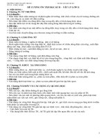 Đề cương ôn tập học kì 2 môn Vật lí lớp 11 năm 2019-2020 - Trường THPT Hai Bà Trưng