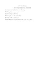 Đề cương ôn tập học kì 2 môn Công nghệ lớp 12 năm 2020-2021 - Trường THPT Lý Thường Kiệt