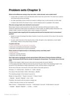 Investment 11th edition Bodie Kane Marcus Problem sets chapter 3 (Key)