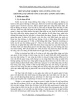 sáng kiến kinh nghiệm   giải pháp nâng cao chất lượng giáo dục   đề tài một số kinh nghiệm tăng cường công tác kiểm tra dự giờ 