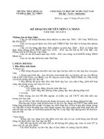 Ke hoach chuyen mon 20102011