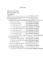 Nâng cao chất lượng tín dụng hộ sản xuất tại chi nhánh ngân hàng nông nghiệp và phát triển nông thôn tỉnh sơn la (tt) 