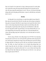 Mỹ thay đổi chính sách thương mại do Covid-19