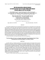 Mối liên quan giữa đa hình gen insulin và protein liên kết với yếu tố sinh trưởng giống insulin với khối lượng cơ thể ở gà Liên Minh