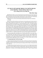 Kỹ thuật kết hợp bè trong tác phẩm tranh giao hưởng “Dáng đứng Việt Nam” của nhạc sĩ Ca Lê Thuần