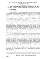 sáng kiến kinh nghiệm   giải pháp nâng cao chất lượng giáo dục   đề tài một số biện pháp tăng cường tiếng việt cho trẻ đồng bào dân tộc thiểu số