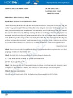 Đề KSCL HK2 năm 2019 môn Ngữ Văn 8 - Trường THCS Chu Mạnh Trinh