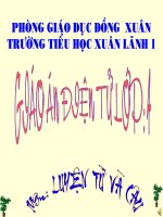 LUYEN TU VA CAU THEM TRANG NGU CHO CAU