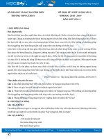 Đề KSCL HK2 năm 2019 môn Ngữ Văn 11 lần 2 - Trường THPT Lê Xoay