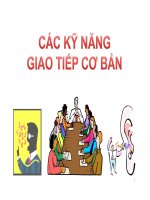 Bài giảng Kỹ năng giao tiếp - thuyết trình: Chương 2 - ThS. Nguyễn Thu Trang