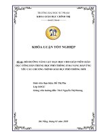 Bồi dưỡng năng lực dạy học cho giáo viên giáo dục công dân trung học phổ thông ở đà nẵng đáp ứng yêu cầu chương trình giáo dục phổ thông mới 