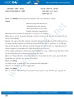 Đề thi thử vào lớp 10 năm 2020 môn Ngữ Văn - Trường THPT Phan Thiết