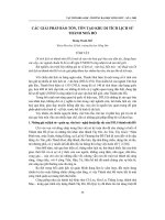 Các giải pháp bảo tồn, tôn tạo khu di tích lịch sử thành nhà Hồ