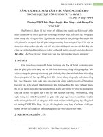 Nâng cao hiệu suất làm việc và hứng thú cho trong học tập với OneNote và Skype