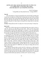 Hướng dẫn thực hành cho sinh viên về công tác can thiệp sớm và giáo dục hòa nhập cho trẻ khuyết tật ở trường mầm non