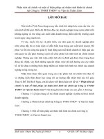 Khóa luận tốt nghiệp quản trị doanh nghiệp (FULL) phân tích tài chính và một số biện pháp cải thiện tình hình tài chính tại công ty TNHH TMDV 