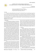 Đường lối của Đảng Cộng sản Việt Nam về mở rộng giao lưu văn hoá thời kỳ hội nhập quốc tế