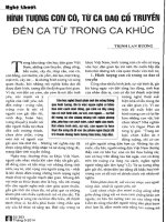 Hình tượng con cò, từ ca dao cổ truyền đến ca từ trong ca khúc