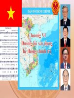 Bài giảng môn Đường lối cách mạng của Đảng cộng sản Việt Nam - Chương 6: Đường lối xây dựng hệ thống chính trị
