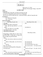 Giao an lop 5 tuan 11 Nam hoc 20102011