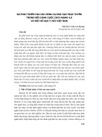 Sự phát triển của các công cụ đào tạo trực tuyến trong bối cảnh cuộc cách mạng 4.0 và một số gợi ý với Việt Nam