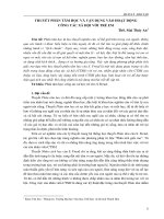 Thuyết phân tâm học và vận dụng vào hoạt động công tác xã hội với trẻ em