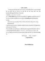 (Luận văn thạc sĩ file word) Nghiên cứu các giải pháp hoàn nguyên môi trường trong hoạt động khai thác than lộ thiên ở tỉnh Quảng Ninh