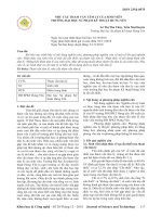 Nhu cầu tham vấn tâm lý của sinh viên trường Đại học Sư phạm Kỹ thuật Hưng Yên