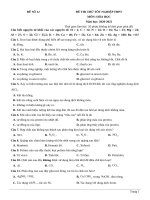 đề thi thử TN THPT 2021   môn hóa học   nhóm GV MGB   đề 12   file word có lời giải chi tiết
